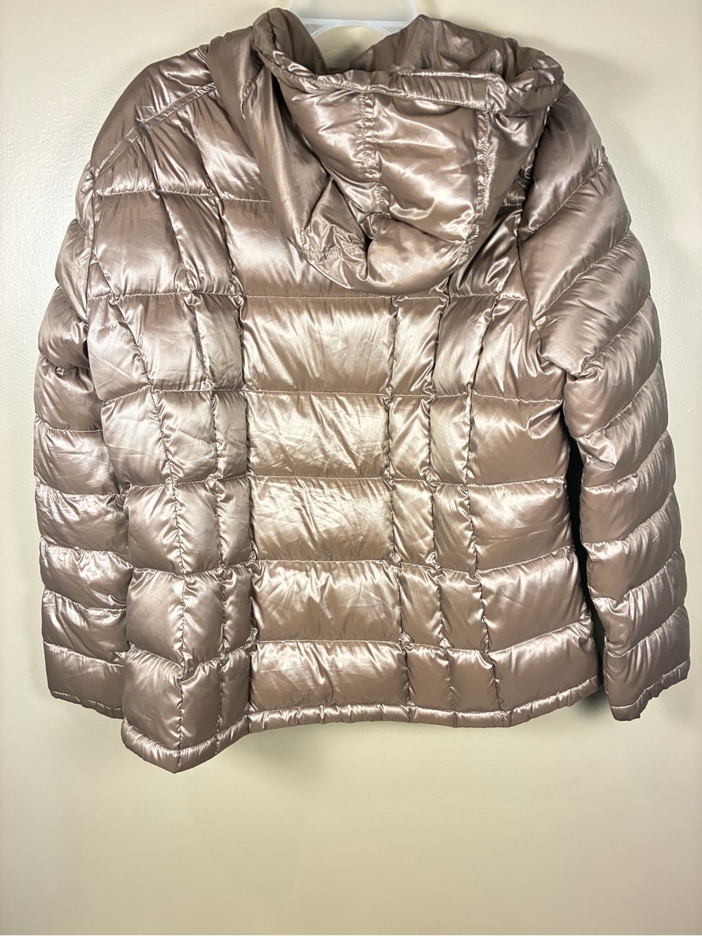 Calvin Klein Packable Lightweight Premium Down Puffer Hooded Quilted Jacket - Picture 11 of 13